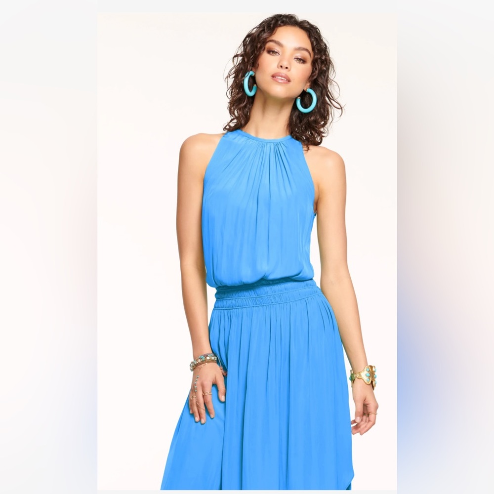 Ramy Brook - Audrey Smocked Midi Dress